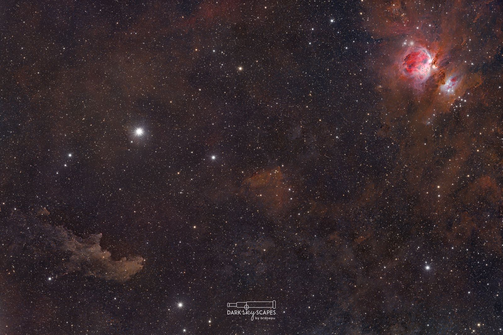 Orion and Witch Head